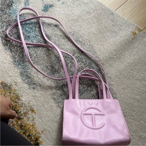 Pink WOT telfar mini bag